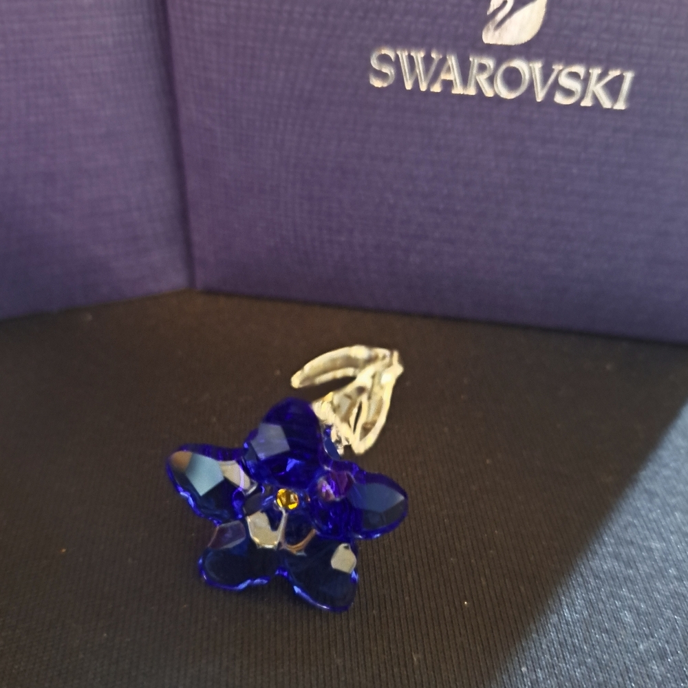 Swarovski SCS Gentian flower 2020 Never Displayed in  boxes